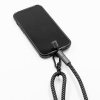 Шнурок-держатель для телефона с зарядным кабелем USB-C на USB-C/Lightning Lany Eco Charge, серый
