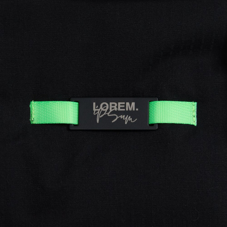 Шильдик металлический Kova, черный