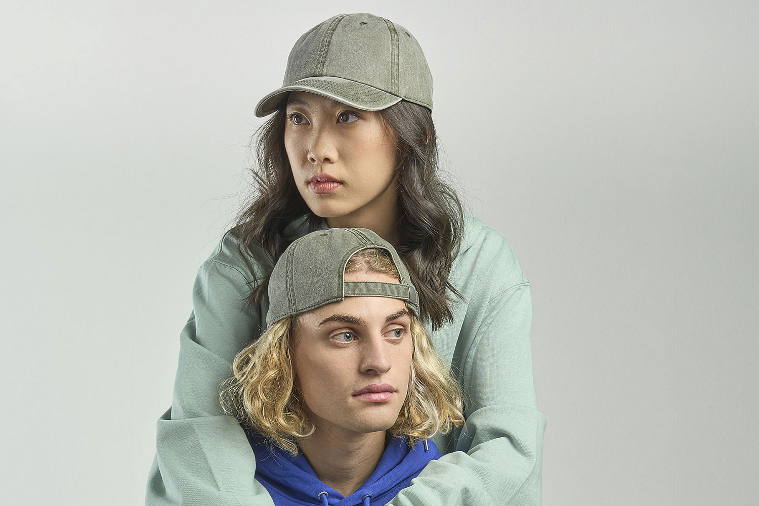 Бейсболка винтажная DIGG, 6 клиньев, металлическая застежка