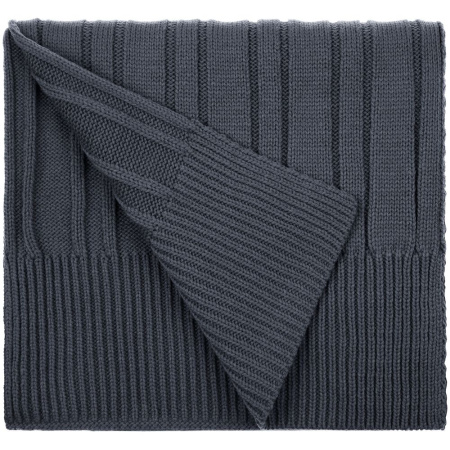 Шарф Knit Beat, серый (графит)