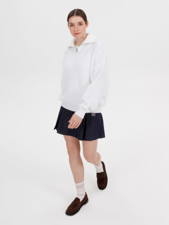 Джемпер Siluetti Birne, молочно-белый, размер S/M