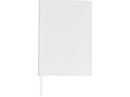Бизнес-блокнот C1 софт-тач, гибкая обложка, 128 листов, белый