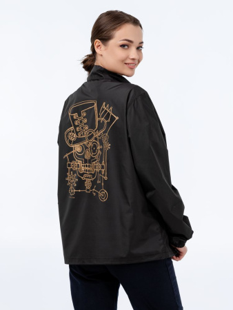 Ветровка John Steampunk, черная, размер S