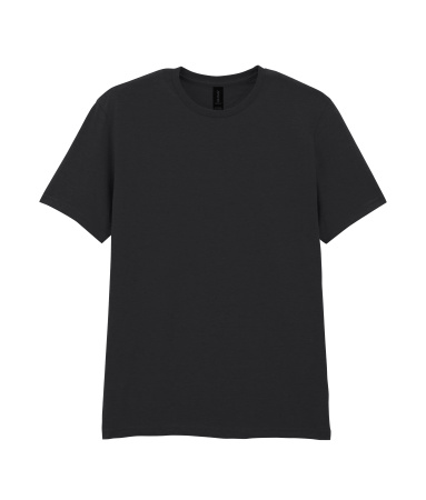 Футболка SOFTSTYLE, ЧЕРНЫЙ 5XL