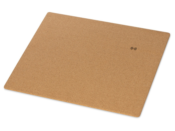 Пробковый коврик для рабочего места с беспроводной зарядкой Querсus Пробковый коврик для рабочего места с беспроводной зарядкой Querсus