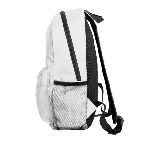 Рюкзак водостойкий "DISCO", белый, 41 x 30 x11 см, 100% полиэстер 600D