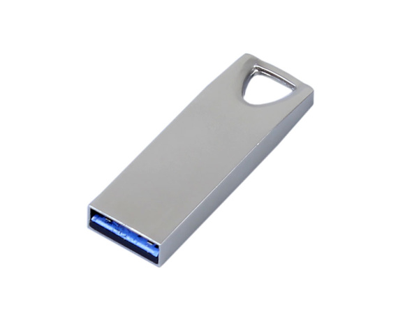 USB 3.0-флешка на 64 Гб с мини чипом, компактный дизайн, стильное отверстие для цепочки