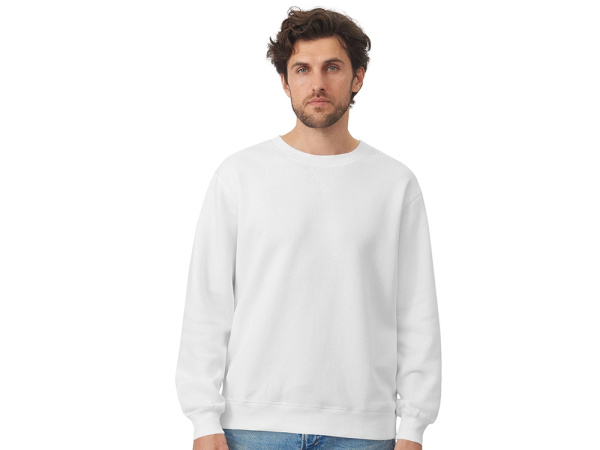 Свитшот оверсайз Lisbon унисекс, белый