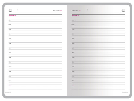 Ежедневник недатированный А6+ Megapolis Color, черный