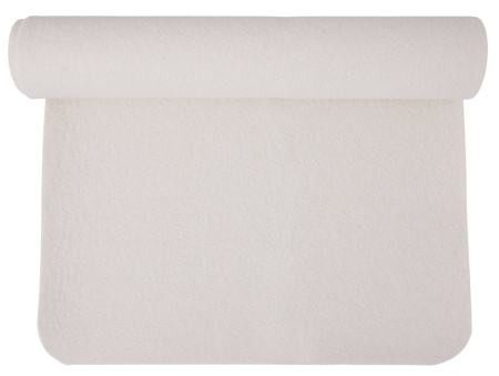 Лежак белый без вышивки  (150см на 50см)