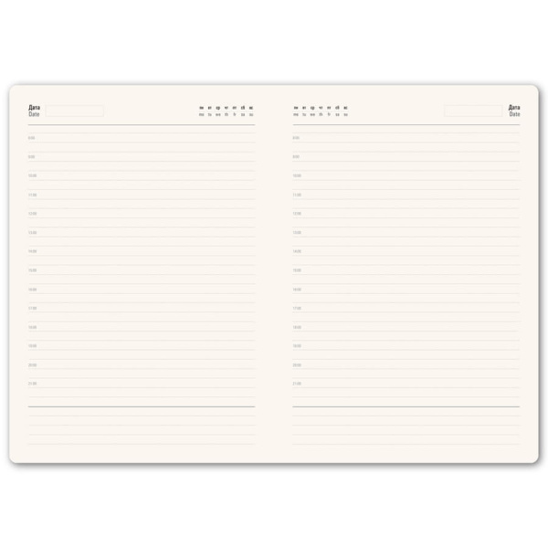 Ежедневник недатированный портфолио Mark,формат А5, в линейку