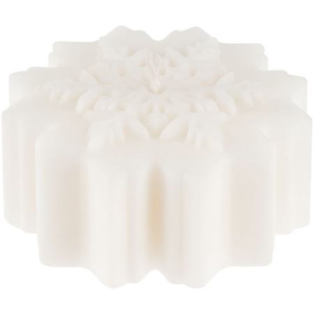 Свеча Snowflame 2, белая, 8 см