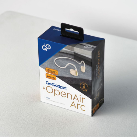 Беспроводные наушники OpenAir Arc, бежевые