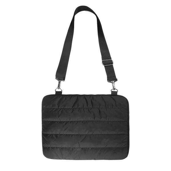 Конференц сумка "MIX", чёрный, 38 х 30 х 1,5 см, 100% нейлон