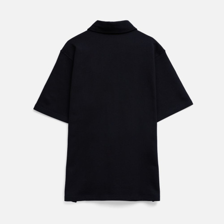 Рубашка поло унисекс Tiimi, черная, размер XS/S