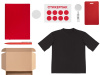 Welcome pack Simple kit, красный