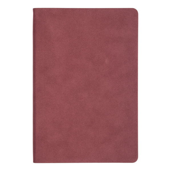 Ежедневник Flexy Nuba А5, бордовый, недатированный, в гибкой обложке