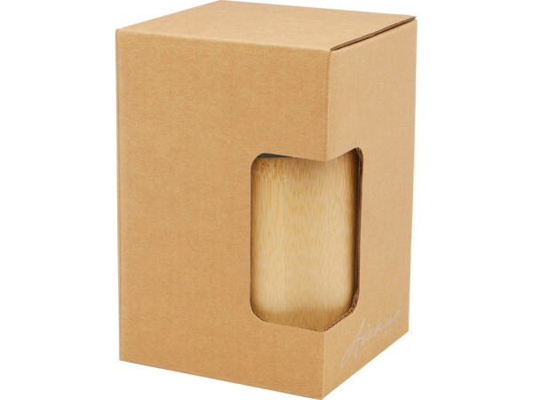 Фарфоровая кружка Pereira с бамбуковой внешней стенкой