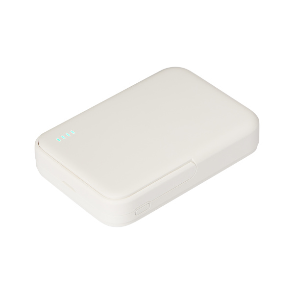 Внешний аккумулятор Union PD 10000mAh с функцией беспроводной зарядки 15W, белый