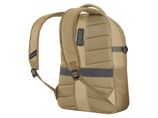 Рюкзак WENGER Ryde 16, бежевый, переработанный ПЭТ/полиэстер, 32 x 21 x 47 см, 26 л