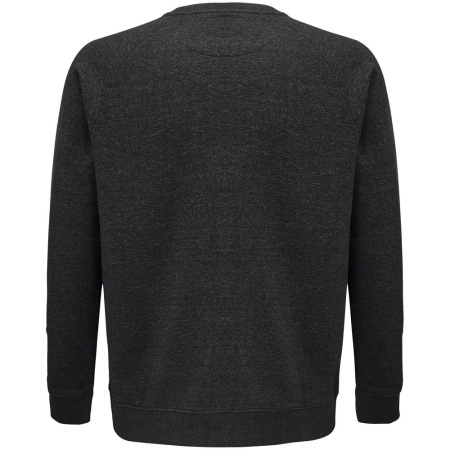 Свитшот унисекс Space, черный меланж, размер 3XL