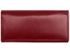 Портмоне дамское с отделениями для банкнот, кредитных карт и монет, красный