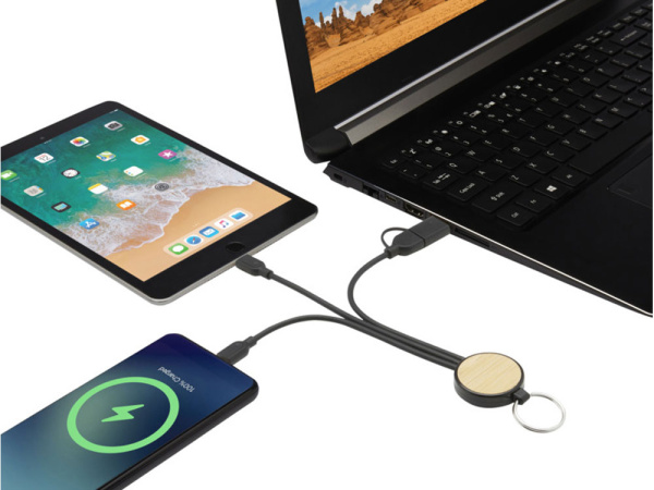 Кабель для зарядки Tecta 6 в 1 с брелком Кабель для зарядки Tecta 6 в 1 с брелком