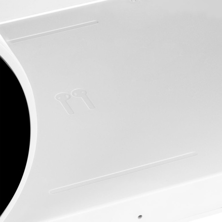 Станция беспроводной зарядки с часами fullStack, белая Станция беспроводной зарядки с часами fullStack, белая