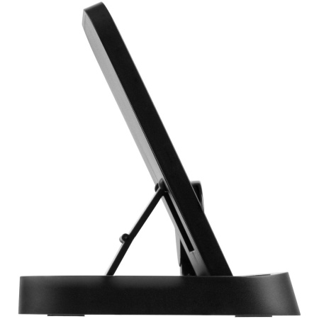 Зарядная станция с часами Clock Nest, черная Зарядная станция с часами Clock Nest, черная