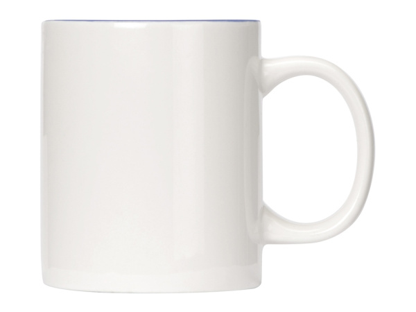 Кружка Sublime Color XL 440мл, белый/синий