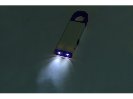 Фонарь-мультиинструмент Октопус, белый/синий