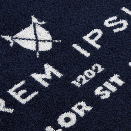 Полотенце на заказ Surpass с пестротканым логотипом