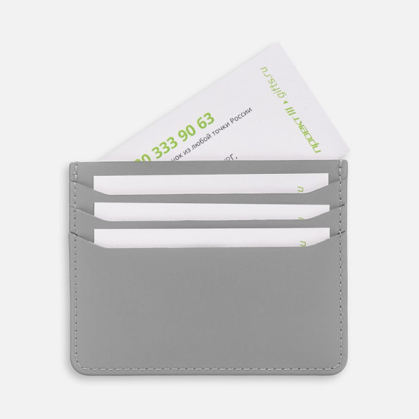 Чехол для карт Alaska, серый
