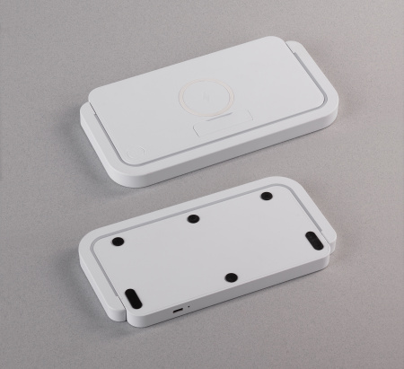 Лампа складная "Smart Light" с беспроводным (10W) зарядным устройством и подставкой для смартфона Лампа складная "Smart Light" с беспроводным (10W) зарядным устройством и подставкой для смартфона