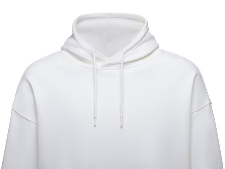 Худи оверсайз Alpha.01 унисекс, молочный