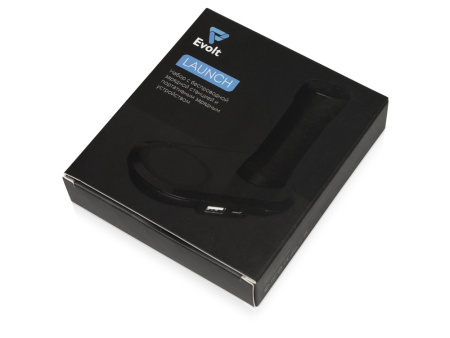 Набор с настольной зарядной станцией и портативным зарядным устройством Launch Набор с настольной зарядной станцией и портативным зарядным устройством Launch