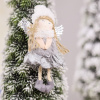 Новогоднее украшение рождественский ангел Свитс, серый