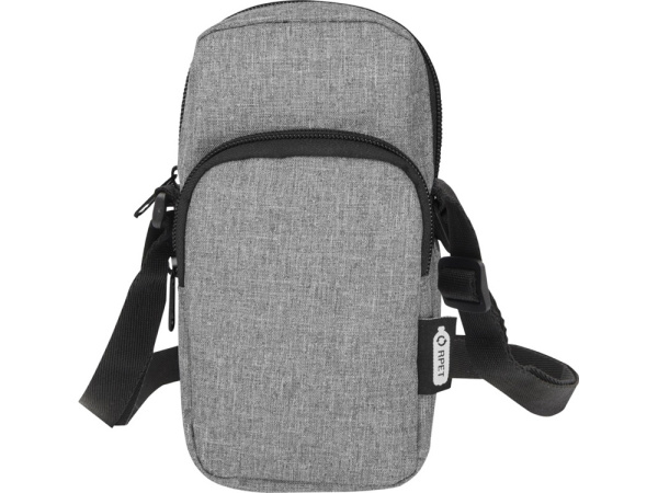 Сумка для телефона Ross из переработанного материала, серый яркий