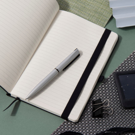 Бизнес-блокнот GRACY на резинке, формат А5, в линейку