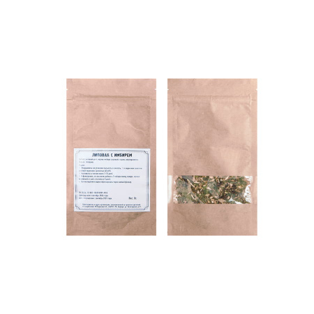 Набор  "Сам себе сомелье" для приготовления авторского напитка Липовая настойка с имбирём