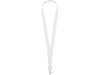 Ланьярд с карабином, белый