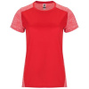 Спортивная футболка ZOLDER WOMAN женская, КРАСНЫЙ/ПЁСТРЫЙ КРАСНЫЙ 2XL
