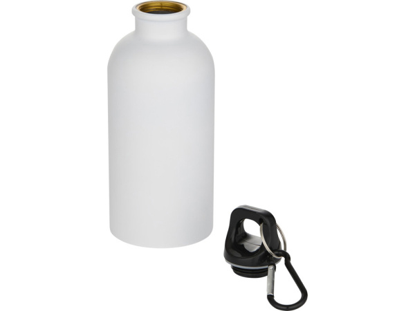 Бутылка для воды Oregon, переработанная сталь, 400 мл