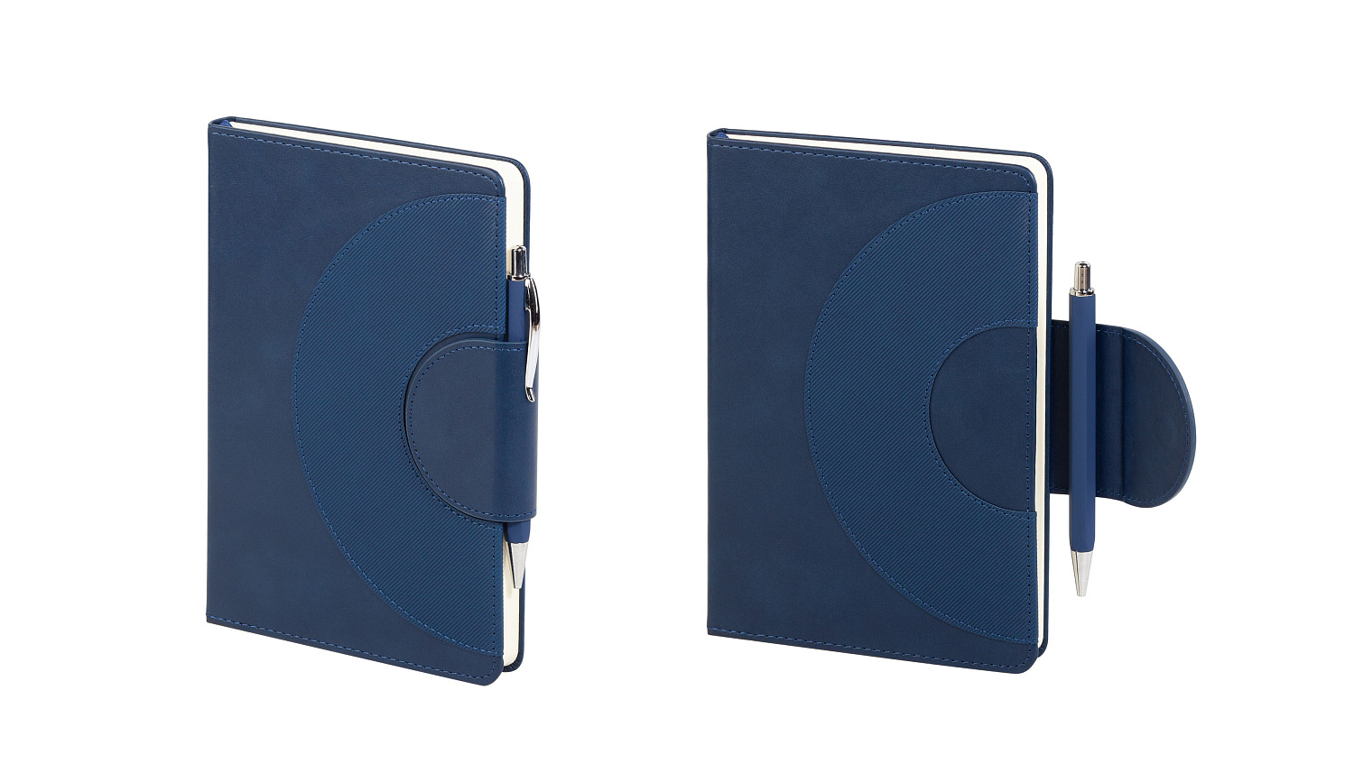 Ежедневник недатированный "Сицилия", формат А5, черный