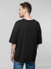 Футболка унисекс оверсайз Crosstown, черная, размер XXL