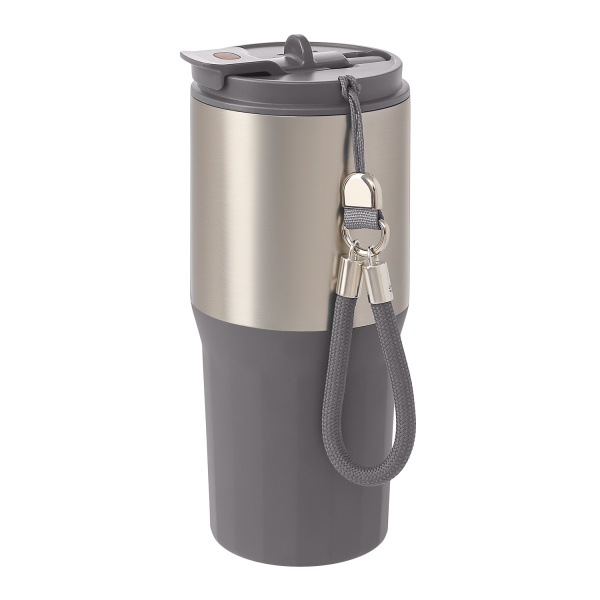 Термокружка вакуумная Авеню (Avenue), серая