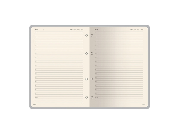 Ежедневник недатированный В5 Toscana, бордовый