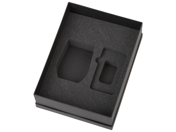 Подарочный набор с термокружкой и повербанком С1, 5000 mAh, белый