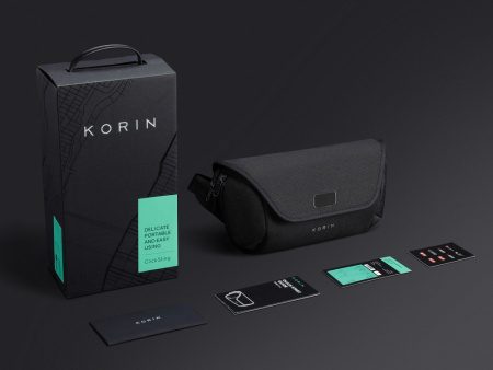 Антикражная сумка на пояс Clickpack, черный