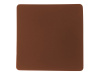 ПАТЧ КВАДРАТ soft-touch (коричневый ) 5,5 х 5,5 см